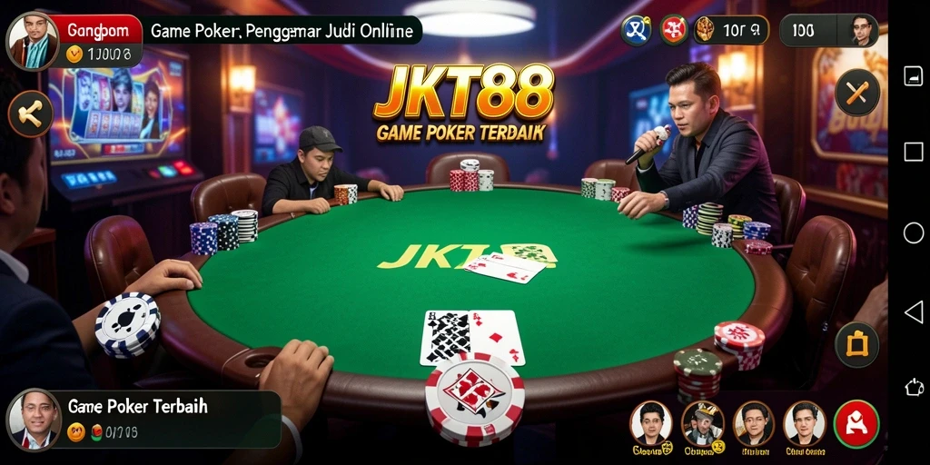 Screenshot gameplay JKT88 yang menarik dan dinamis.