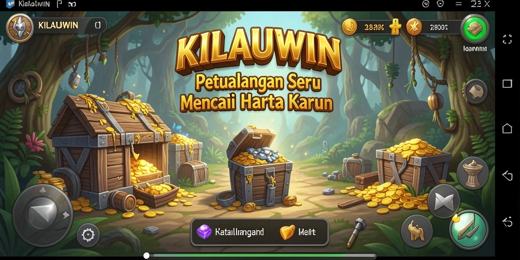 Screenshot gameplay KILAUWIN menampilkan petualangan seru dan tantangan beragam.