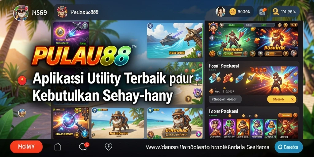 Tampilan antarmuka PULAU88 yang menarik dan fungsional.