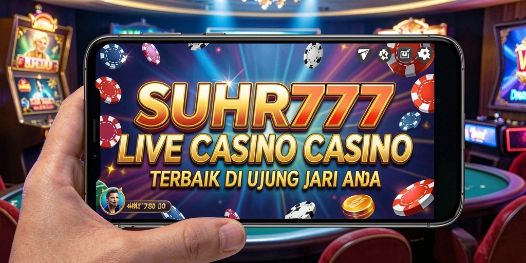 Tampilan gameplay Live Casino SUHU777 dengan dealer profesional.