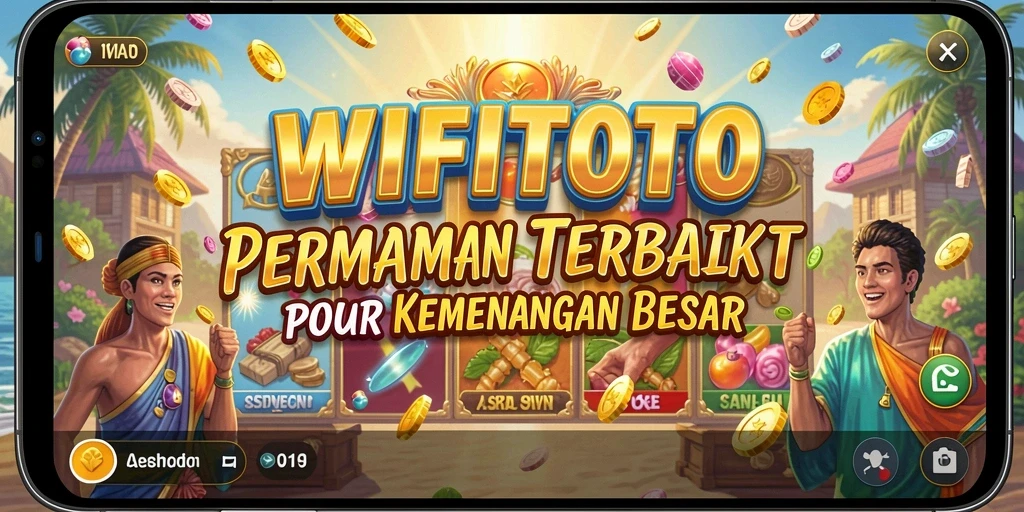Tampilan menawan dari gameplay Slot WIFITOTO yang seru.